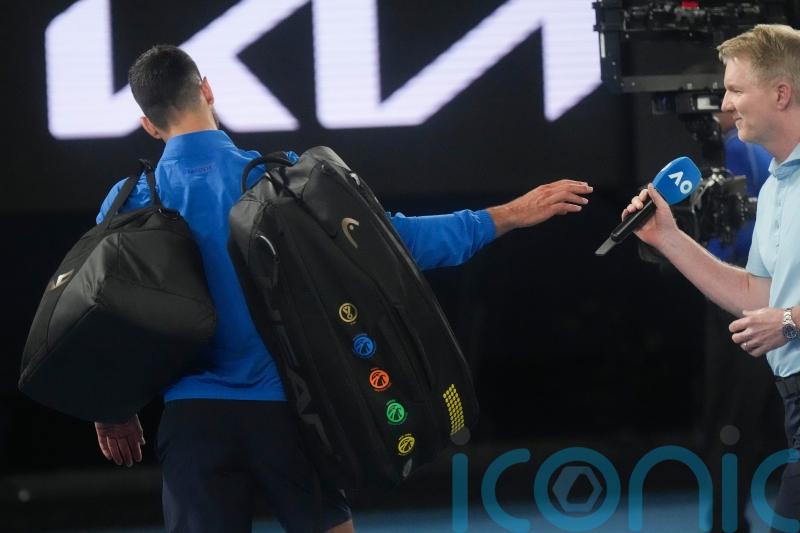 Australian TV presenter apologises for ‘offensive’ Novak Djokovic comments