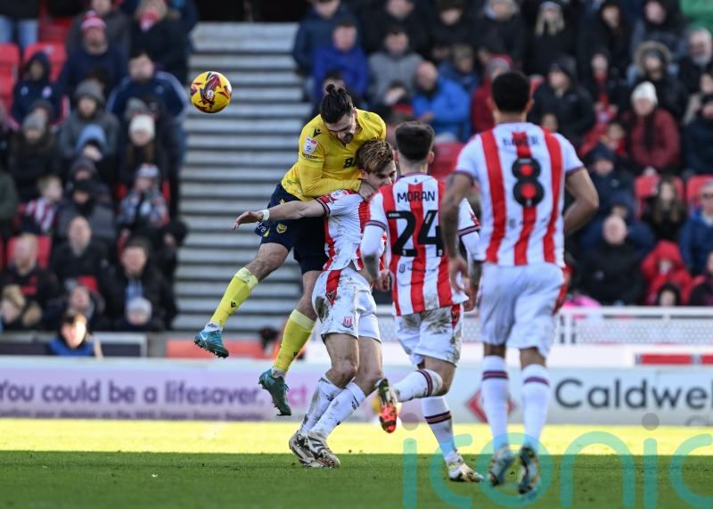 Stoke’s winless Championship run continues with goalless draw against Oxford