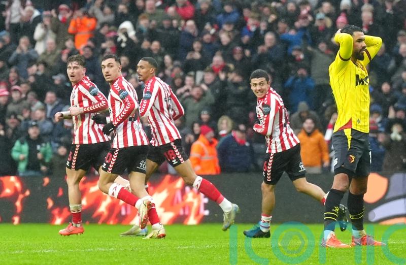 Dennis Cirkin’s late leveller salvages draw for Sunderland against Watford