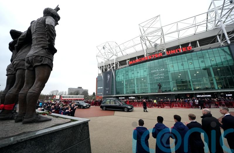 Manchester United greats gather to pay final respects at Denis Law’s funeral