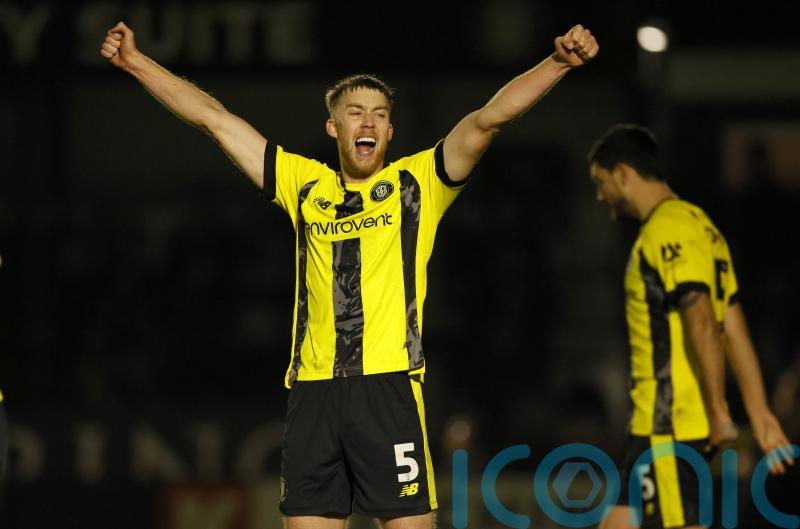 Jasper Moon’s header enough for Harrogate to see off Swindon