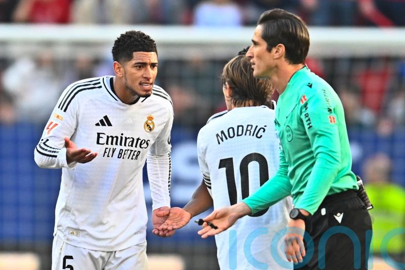 Carlo Ancelotti says Real Madrid will appeal to reduce Jude Bellingham ban