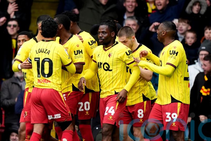 Luton’s miserable run continues with derby day defeat to Watford