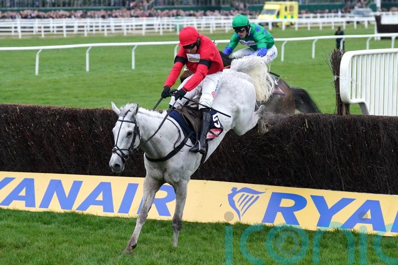 Grey Dawning and Iroko en route to Aintree via Kelso