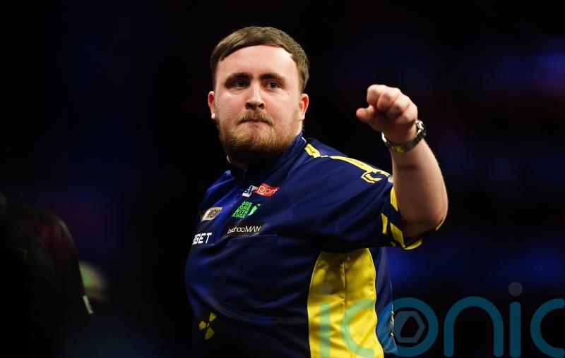 Luke Littler produces perfect leg in Leicester before losing to Gian van Veen