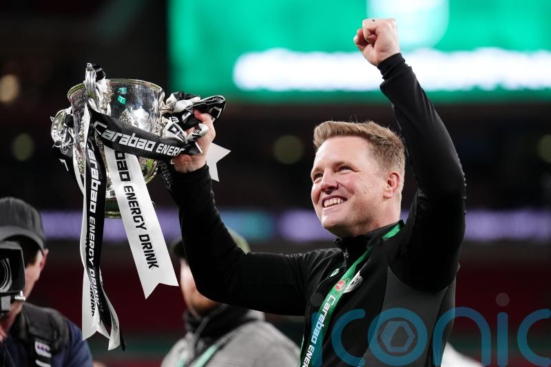 Family at the forefront of Eddie Howe&rsquo;s mind after final success