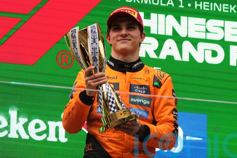 Oscar Piastri wins Chinese Grand Prix as Lewis Hamilton struggles in Ferrari