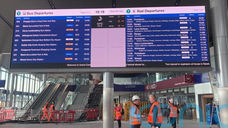 Irish language signage to be installed at Grand Central Station in Belfast
