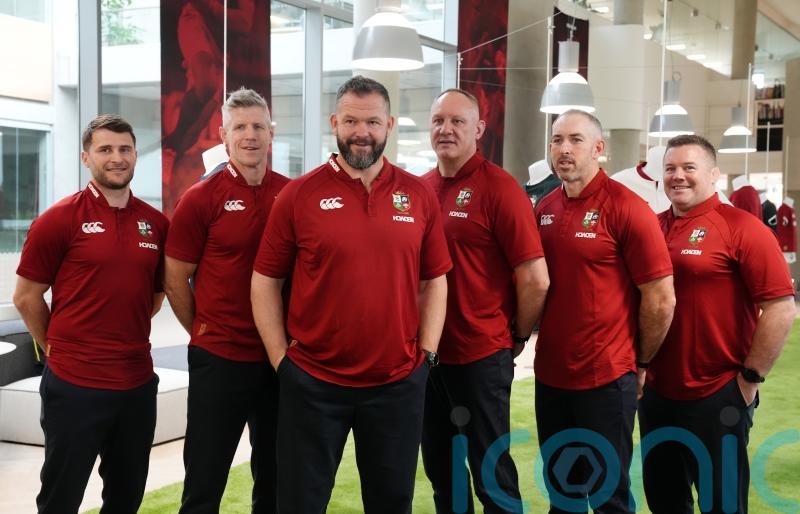 Andy Farrell draws up initial 75-man squad list for Lions’ tour of Australia