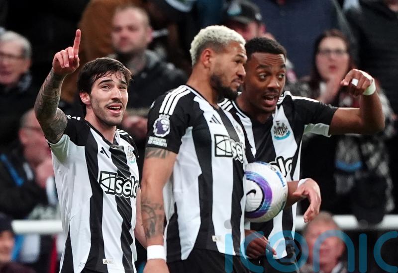 Sandro Tonali’s stunning strike keeps Newcastle in Champions League hunt