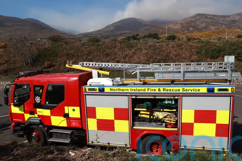 Firefighters tackle blaze in Ballygawley as wildfires continue to break out