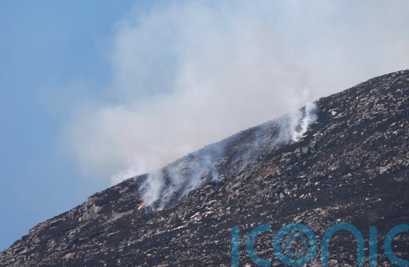 Firefighters deal with two further large gorse fires