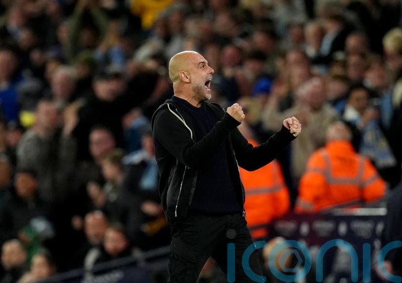 So important – Pep Guardiola delighted by late winner against Aston Villa