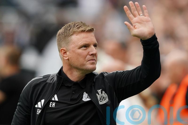 Eddie Howe ‘not 100 per cent’ but glad to be back at Newcastle after pneumonia