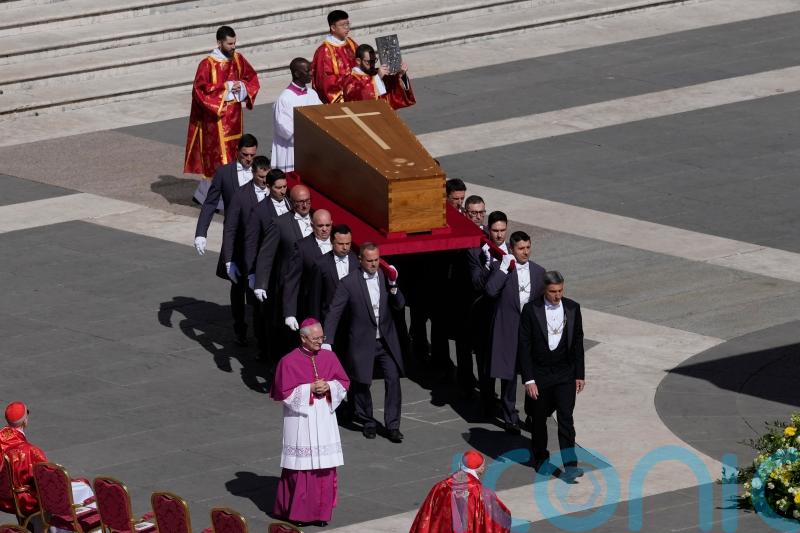 In Pictures: World leaders join faithful as Pope Francis is laid to rest
