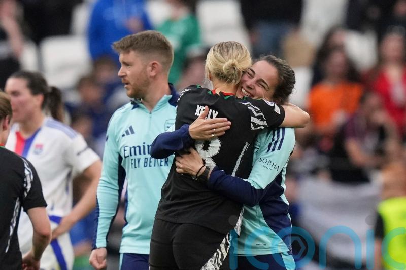 Renee Slegers ‘so proud’ as Arsenal reach Women’s Champions League final