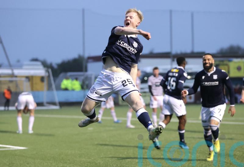 Tony Docherty hails impact of Lyall Cameron at Dundee after final-day brace