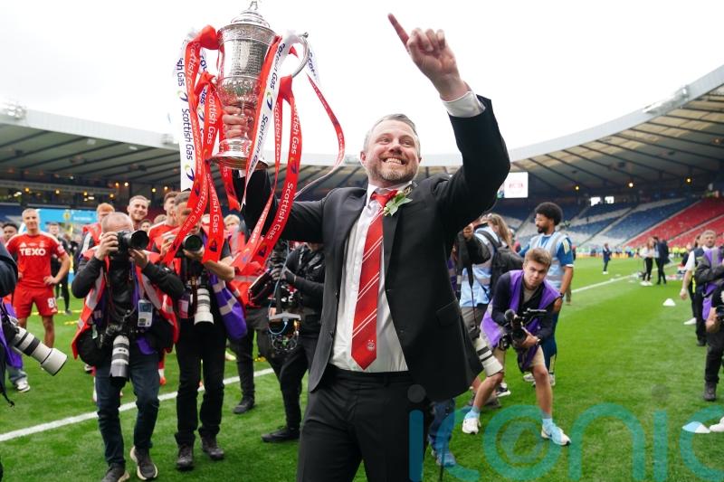 Jimmy Thelin proud to put &lsquo;a smile on the city&rsquo; as Aberdeen lift Scottish Cup