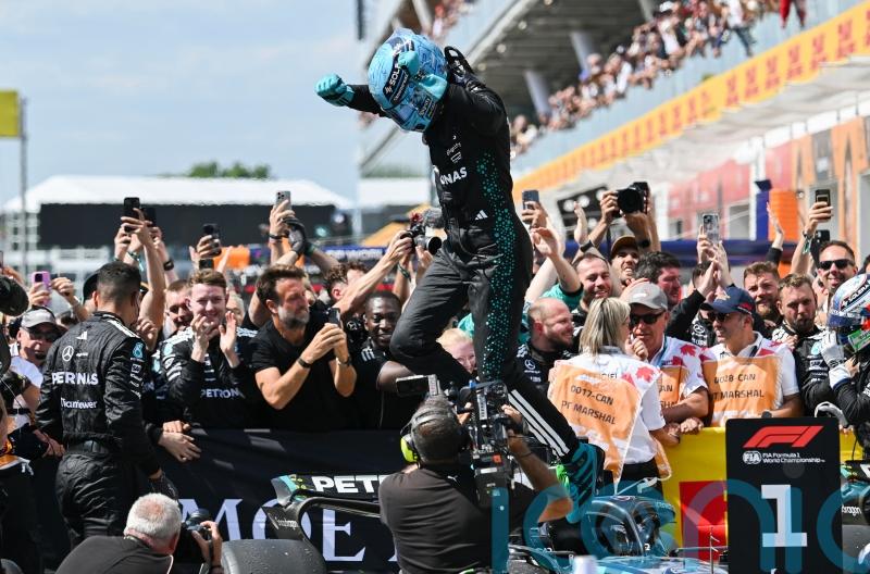 Lando Norris and Oscar Piastri collide as George Russell triumphs at Canadian GP