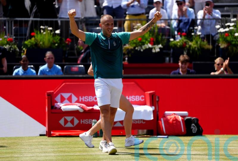 Dan Evans: I’ve come full circle winning first match at Andy Murray Arena