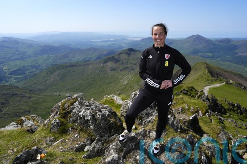 I stormed up – Rhian Wilkinson reveals Wales Euros squad from top of Yr Wyddfa