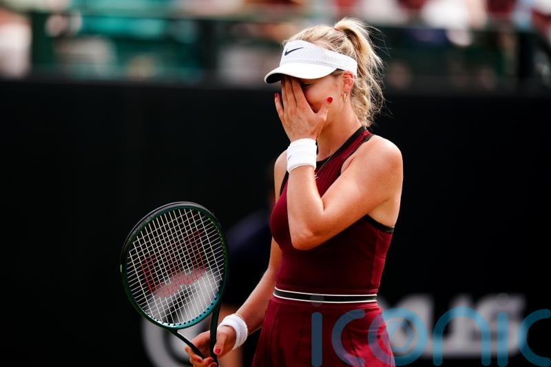 Katie Boulter’s bid for Nottingham treble ended by American McCartney Kessler