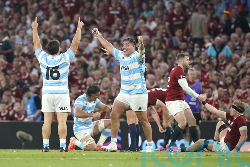 Lions suffer first ever defeat by Argentina in setback before Australia tour