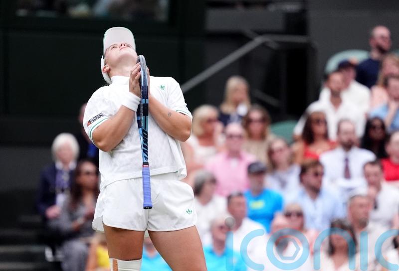 Sonay Kartal’s impressive Wimbledon run ended by Anastasia Pavlyuchenkova