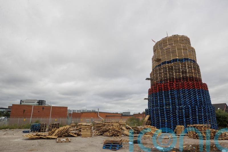 Legal action expected over loyalist bonfire sparking concern in Belfast
