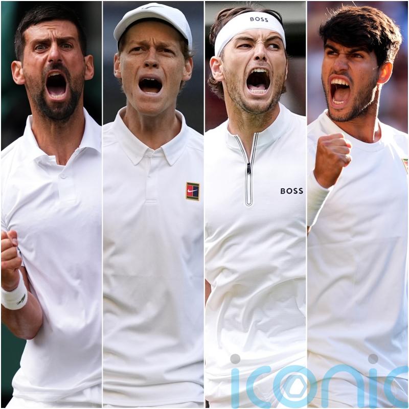Wimbledon briefing: Day 11 recap and order of play for men&rsquo;s semi-finals