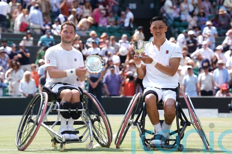 Alfie Hewett’s Wimbledon reign ended by Tokito Oda in thrilling final