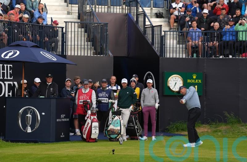 Padraig Harrington gets Open under way at Royal Portrush