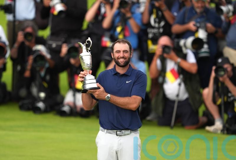 Scottie Scheffler strolls to Open title and third leg of career Grand Slam