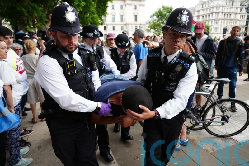 Palestine Action ban protesters plan to ‘go floppy’ and refuse street bail