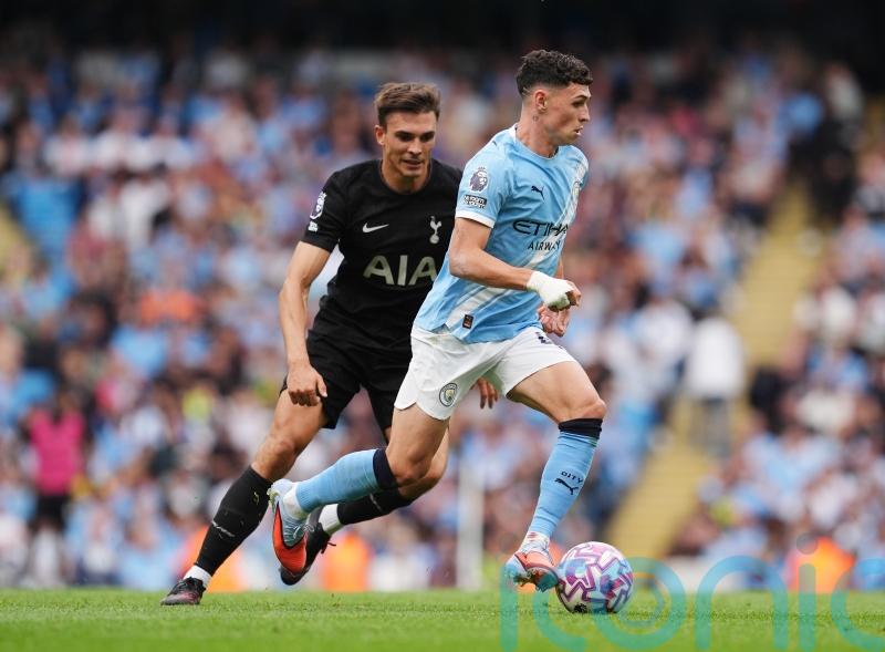 Pep Guardiola: I’m desperate for Phil Foden to feel happy and play with joy