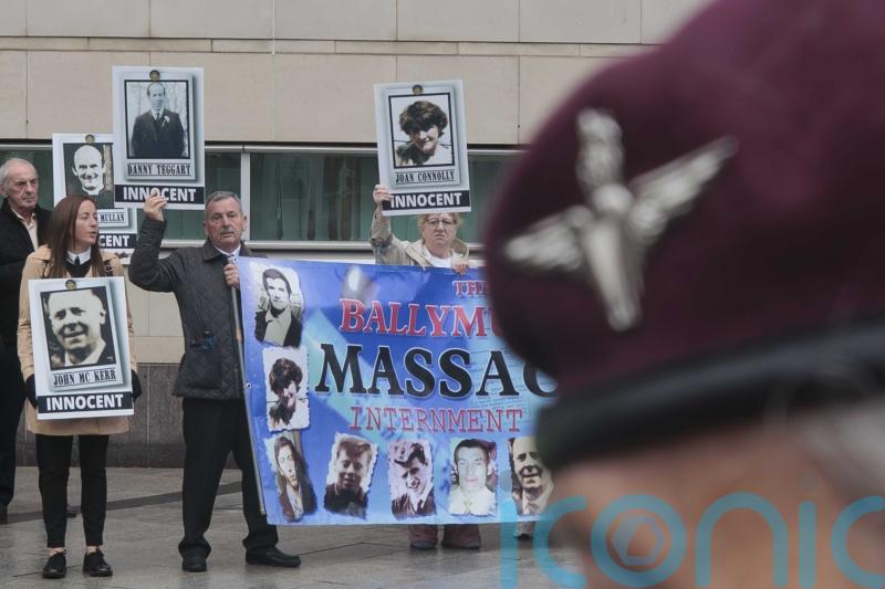 Contrasting viewpoints outside court ahead of Soldier F trial