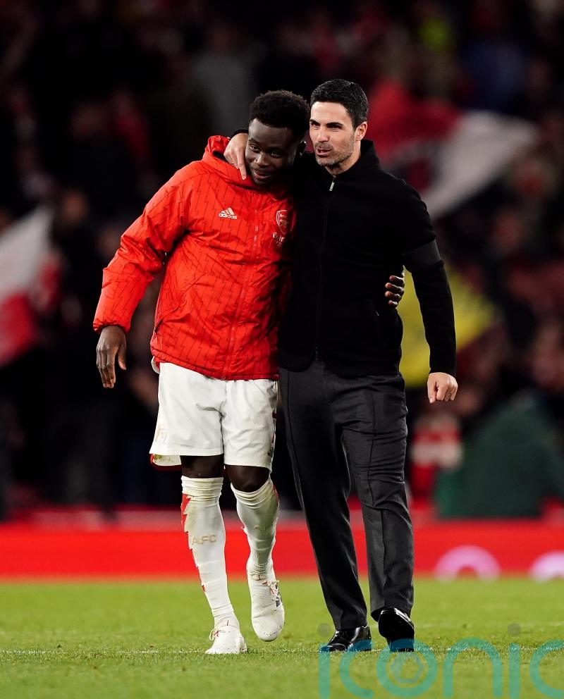Bukayo Saka has ‘a lot of things to go through’ before return, says Mikel Arteta