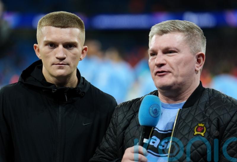 Ricky Hatton’s son Campbell pays tribute to his father in social media post