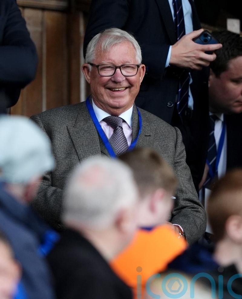 Sir Alex Ferguson opted to travel as he sought to deal with the loss of his wife