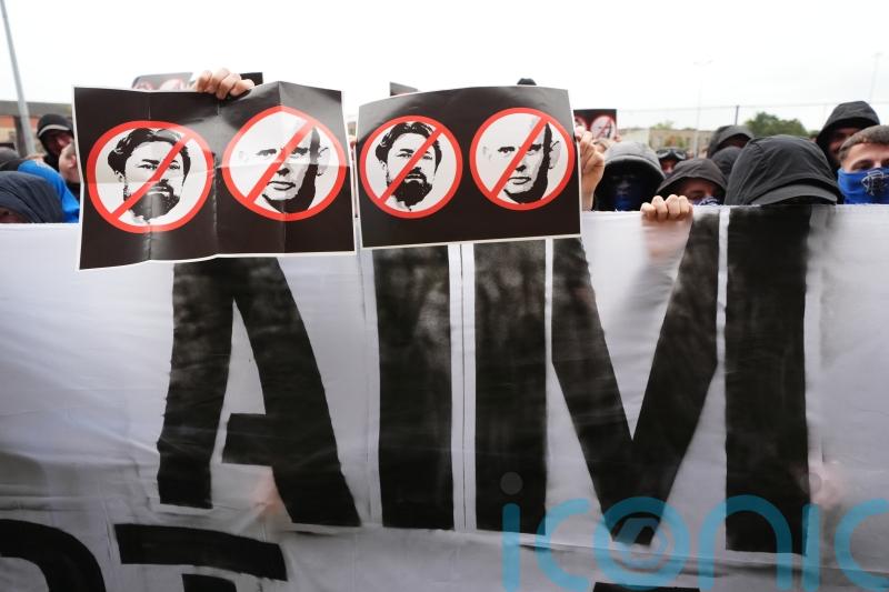 Rangers fans rail against club’s management ahead of cup tie