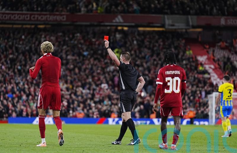 Liverpool boss Arne Slot fumes at Hugo Ekitike over ‘stupid’ red card