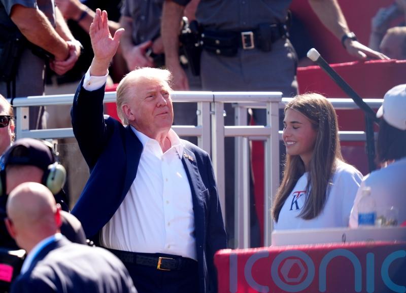 Donald Trump acts as United States’ chief cheerleader at Ryder Cup
