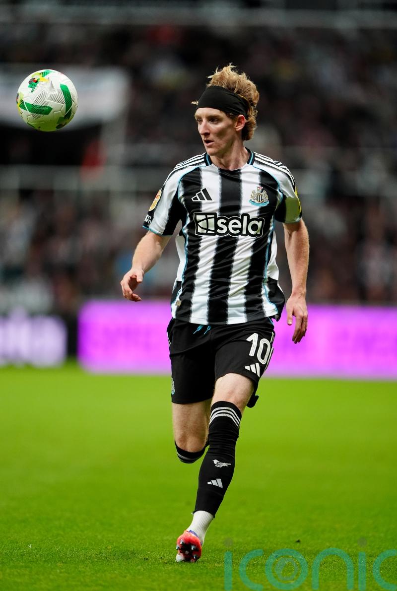 Anthony Gordon will learn from red cards, says Newcastle boss Eddie Howe