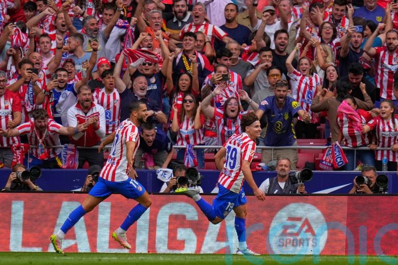 Julian Alvarez’s double helps Atletico hit back to beat Real in Madrid derby
