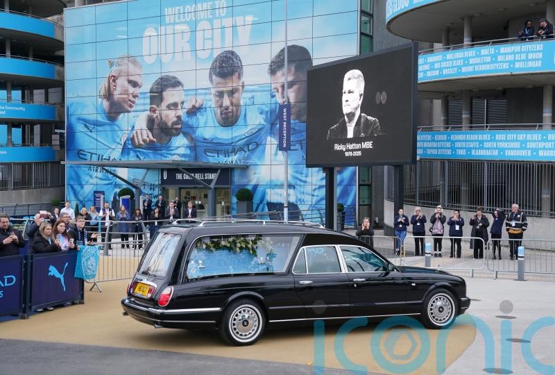 Ricky Hatton’s funeral in pictures