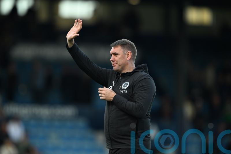 Dave Challinor ‘delighted’ as Stockport hold on for victory over Blackpool