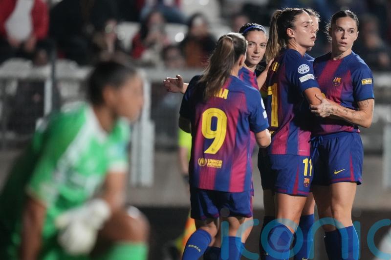Barcelona maintain 100 per cent Champions League record with win over Roma