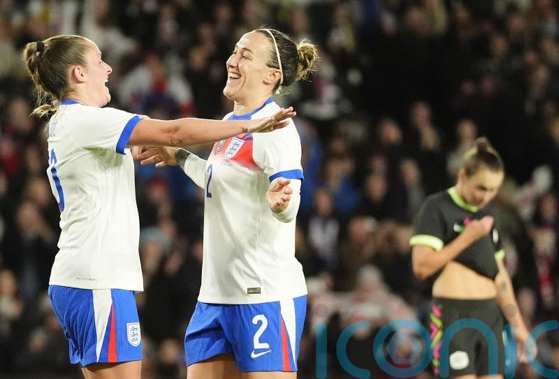 Lucy Bronze nets birthday goal as England ease to win over Australia