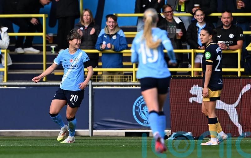Aoba Fujino’s first-half strike enough to earn Manchester City victory