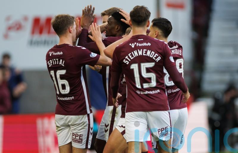 Hearts go nine points clear after swatting aside Dundee